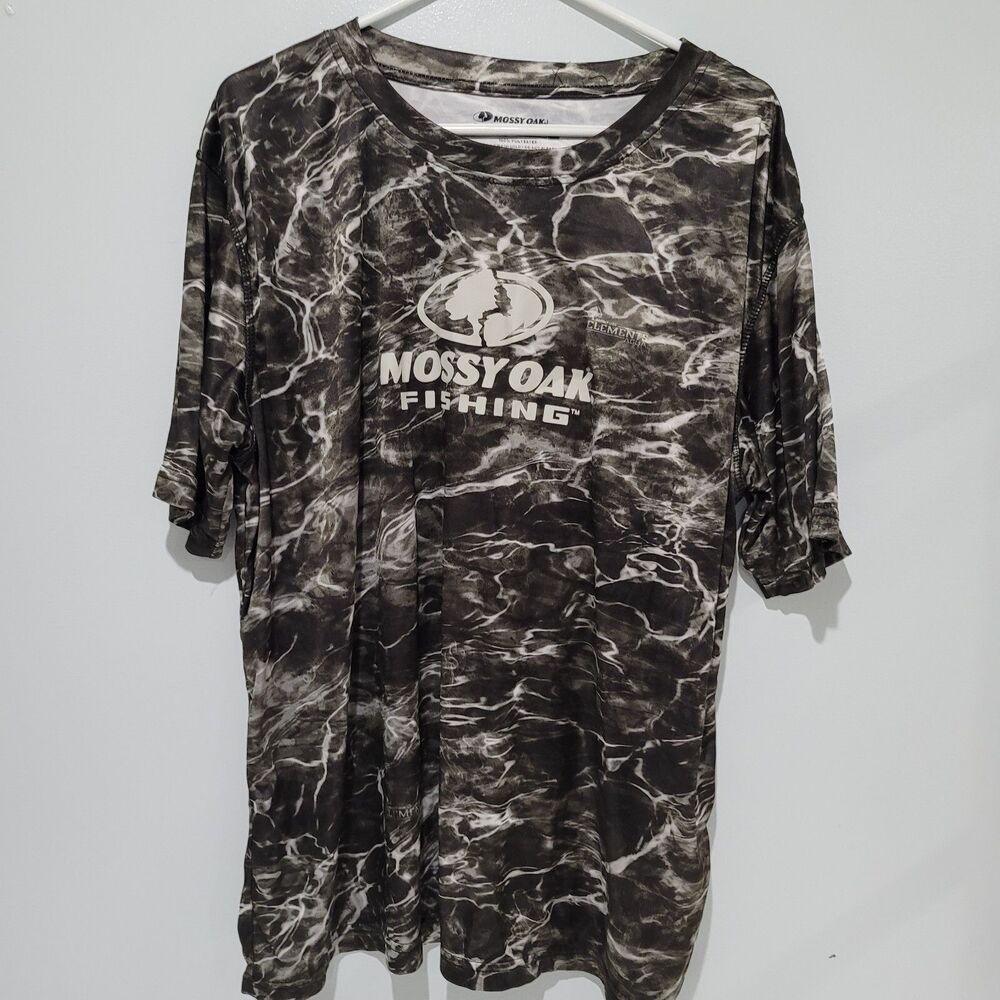 Mossy Oak Men's XL Short Sleeve T-Shirt Camouflage Camo Hunting Fishing
